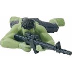 Yerde Sürünen Sesli Işıklı Asker Hulk Oyuncak