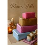 Yerel Üretici Maison Belle Kapaklı Yastık Hurcu 60 x 40 x 30 cm Düz Renkli Tela Malzeme ile Saklama ve Düzenleme - 38 - 40