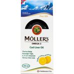 Yerli Möller's Omega-3 Balık Yağı Şurubu Limonlu 150 ml