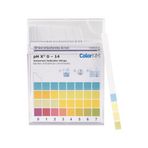 Yerli, pH Test Kağıtları / Test Kağıdı / pH Metre / pH 0-14 ölçer, Kutu içerisinde 100 Adet ölçüm çubuğu