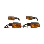 Yerli Sinyal 125 Cg Sarı Camlı Kısa (4lü Set)