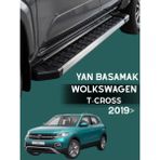 Yerli Volkswagen T-Cross 2019 Model ve Üzeri Uyumlu Araç Yan Basamak