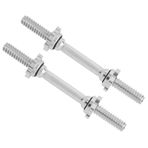 Yes4All BDM8 dambıl barı, 2,5 cm x 35 cm, krom (çift)