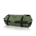 Yes4All EK64 kum torbası, yeşil ordu, 11 – 34 kilogram, ağırlık torbası 10 – 90 kg – Power Bag egzersiz için ideal, fonksiyonel antrenman, fitness, sırt çantası, crossfit için kum torbası