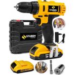 Yeshills STURDY PRO 46 v 5 Ah Çift Akü Li-ion Akülü Vidalama Matkap Universal 7-19 Lokma Uç Darbeli