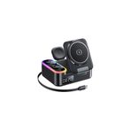 Yesido 8in1 65W Wireless Magsafe Kablosuz Şarj Standı İstasyonu Dijital iPhone Watch Airpods 16 17 Pro Max