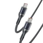 Yesido Ca166 1.2M 240W Type-C To Pd 2.0 Siyah Hızlı Şarj Kablosu