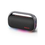 YESIDO Çift 40W Güçlü Bluetooth Hoparlör – Derin Bas, IPX5 Suya Dayanıklı, 8000mAh Uzun Pil Ömrü, TWS Eşleştirme, RGB Işık, 3 EQ Modu, YSW31, Siyah
