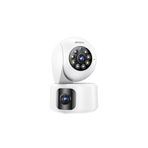 Yesido Gece Görüşlü Dual Kamera 360° Dönebilen Alarmlı Ip Wifi Ofis Ev iç Ortam Güvenlik Kamerası Sensörlü
