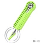 Yeşil 3 In 1 Meyve Oyma Seti Paslanmaz Çelik Kavun Topu Kepçe Tohum Sökücü Karpuz Bıçağı Kazma Hamuru Ayırıcı Meyve Kesme Aletleri (Yurt Dışından) - Melon Scoops & Ballers - Renkli
