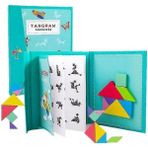 (Yeşil) 3D Ahşap Parçalı Bulmaca Hayvan Modelleme Erken Eğitim Geometrik Tangram Ahşap Oyun Oyuncaklar