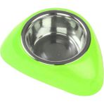 Yeşil 750 ml Plastik Ayaklı Köpek Mama ve Su Kabı - Seçenek 1