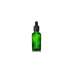 Yeşil Cam Şişe 50 ml Cam Damlalık