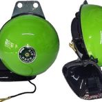 Yeşil Çat Çat Korna Salyangoz Model 160Db 12V 2 Adet
