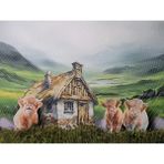 Yeşil Doğanın Sıcak Ihtişamı: Arka Plan, 200X150CM, Stüdyo Fonu