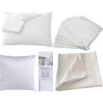 Yeşil Erik %100 Pamuk Kumaş Kırlent Içi Kılıf Yastık Astarı Fermuarlı Koltuk Kırlent Kılıfı Astarı Beyaz 4 Adet - 50 x 70 cm