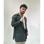 Yeşil Erkek Trençkot - 38