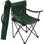 Yeşil Katlanır Kamp Sandalyesi Tekli Tek Kişilik Taşıma Çantalı Metal 0,5 - 3 kg - 6456 Ecorce Tube Marron - Polyester
