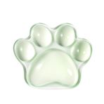 Yeşil Kedi Pençe Fare Bilek Dayanağı, Jel Şeffaf Fare Bilek Destek Pedi, Fare için Sevimli Ergonomik Bilek Yastığı, Ofis Ev Masası Bilgisayar Faresi için Yumuşak Şeffaf Bilek Ağrısı Kesici (Yeşil)
