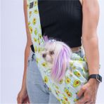 Yeşil Kedi ve Köpek Taşıma Çantası, Şık ve Hafif Omuz Çantası - Ahşap