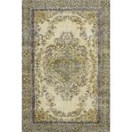 Yeşil Klasik Pamuk Makinada Yıkanabilir Kaymaz Taban Dijital Makine Baskı Salon Halı-I-Srk_Vintage-217-300x400