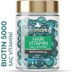Yeşil Marka Saç Vitamini Biotin Kafein