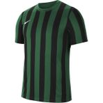 Yeşil Nike Dri-Fıt Stripe Division Iv Jsy Ss Kısa Kollu Erkek Forma Nefes Alabilir Kumaş ve Modern Tasarım CW3813-302