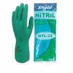 Yeşil Nitril Kimyasal İş Eldiveni NTL-33 (1 Çift)