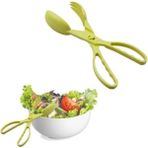 Yeşil Pratik Plastik Salata ve Makarna Servis Kaşığı - Ahşap - Seçenek 1