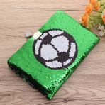 Yeşil Pullu Futbol Dergisi Kilitli Gizli Günlüğü, Dizüstü Özel Günlük Futbol Dizüstü Bilgisayarı Erkek Için Hediyeler (Yurt Dışından) - Renkli - Notebooks