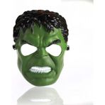 Yeşil Renk Süper Kahraman Dev Adam Hulk Maskesi - Renkli