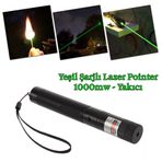Yeşil Şarjlı Lazer Pointer 1000mw (Yakıcı)