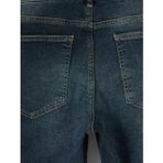 Yeşil Slim Fit Erkek Jean Şort
