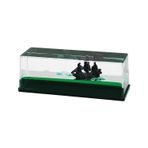 Yeşil Su Dikdörtgen Mika Yüzen Batmayan Gemi Dekoratif Biblo Akvaryum 4.5x14.5x5.3cm