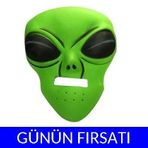 Yeşil Uzaylı Maskesi