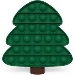 Yeşil Xmax Ağacı Stili Yeni Gökküre Pop Itme Kabarcıklı Duyusal Oyuncak Sıkma Komik Dinozor Baykuş Noel Ağacı Oyuncaklar (Yurt Dışından) - Renkli