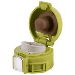 Yeşil Yeniden Kullanılabilir Kahve Fincanı Kapağı Evrensel Kupa Kapağı Termos Su Şişesi Silikon Tumbler Kapakları Sm SA36 SA48 SA60 Için Yedek (Yurt Dışından) - Renkli - Water Bottle
