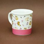 Yeşilay Kedi Desenli Pembe Seramik Kupa