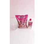 YEŞİLİMARKET Tropikal Orkide Toprağı 3lt - Orkide Besini 1lt - Şeffaf Saksı 1,5lt Set gsb302