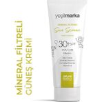 Yeşilmarka 30 Faktör (Spf) Mineral Filtreli Güneş Kremi 50 ml Yaz İçin İdeal Hassas Cilt Koruma