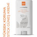 Yeşilmarka Stick Güneş Kremi 50+ SPF Tüm Cilt Tipleri İçin Yatıştırıcı Etki 11 gr
