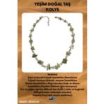 Yeşim Doğal Taş Özel Tasarım Kolye AAA Kalite Sürpriz Hediyeli