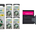 YesMed Extra Power 10 Numara İşitme Cihazı Pili (5 Paket x 6 Adet = 30 Adet Pil) + HEDİYE ProWax miniFit Filtre