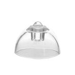 YesMed Oticon miniFit Bass 8 mm Double Vent Dome, İşitme Cihazı 2 Delikli Dom/Kubbe (1 Paket=10 Adet)