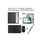 Yesnıce Xiaomi Pad 7 / 7 Pro Uyumlu Standlı Kılıf Ve Dokunmatik Kalem Ve Klavye ve Mouse