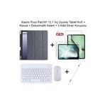 Yesnıce Xiaomi Poco Pad M1 12.1 İnç Uyumlu Standlı Kılıf Ve Dokunmatik Kalem Ve Klavye ve Mouse