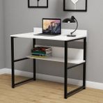 Yesst Momento 90 cm Çalışma Masası - Y: 75 cm D: 55 cm G: 90 cm - Beyaz