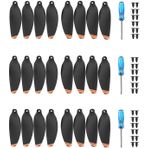 YETEETH (24 Adet) Mavic Mini 2/Mini 2 SE/Mini SE Pervaneler DJI Mini 2/Mini SE/Mini 2 SE Drone Yedek Düşük Gürültülü ve Hızlı Çıkarma Bıçakları Donanım Aksesuarları (Turuncu)
