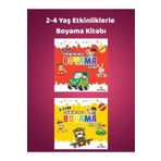 yeti kitap 2-4 Yaş Etkinliklerle Boyama Kitabı Seti | Eğlenceli Aktivite Kitabı | Çocuklar İçin Gelişim Desteği