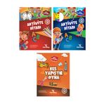 yeti kitap 3-6 Yaş Anaokulu Okul Öncesi Etkinlikler Seti 3 Lü Set
